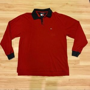 Vintage Tommy Hilfiger Long Sleeve Polo